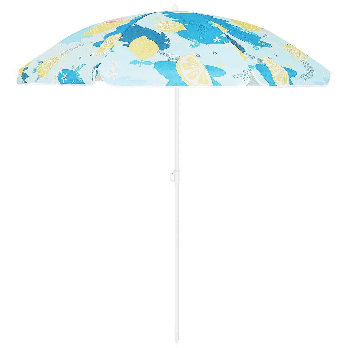Balkono Paplūdimio Skėtis 160 Cm Citrinos 1048772