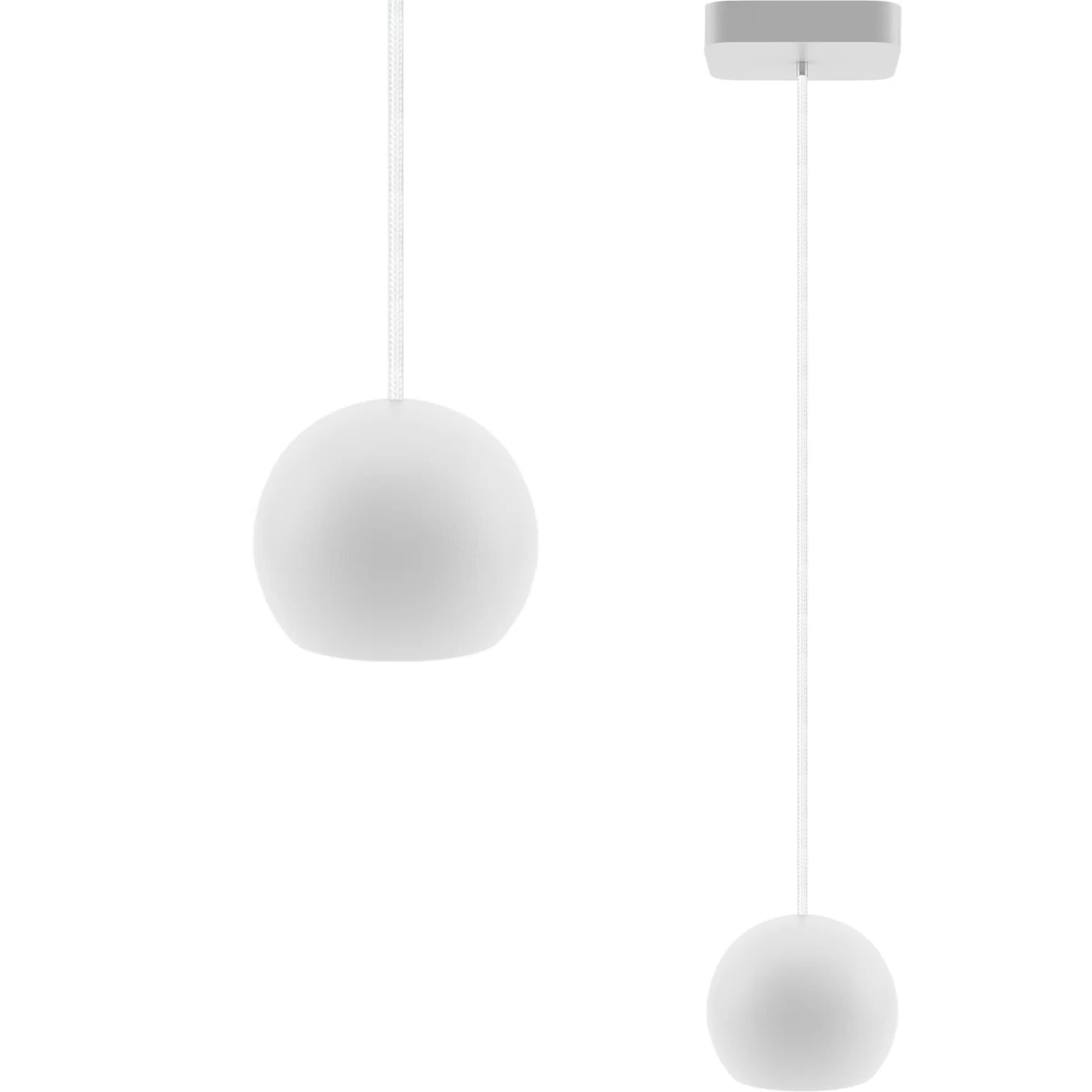 Balli Balls 1 Baltas Putplasčio Kamuoliukas
