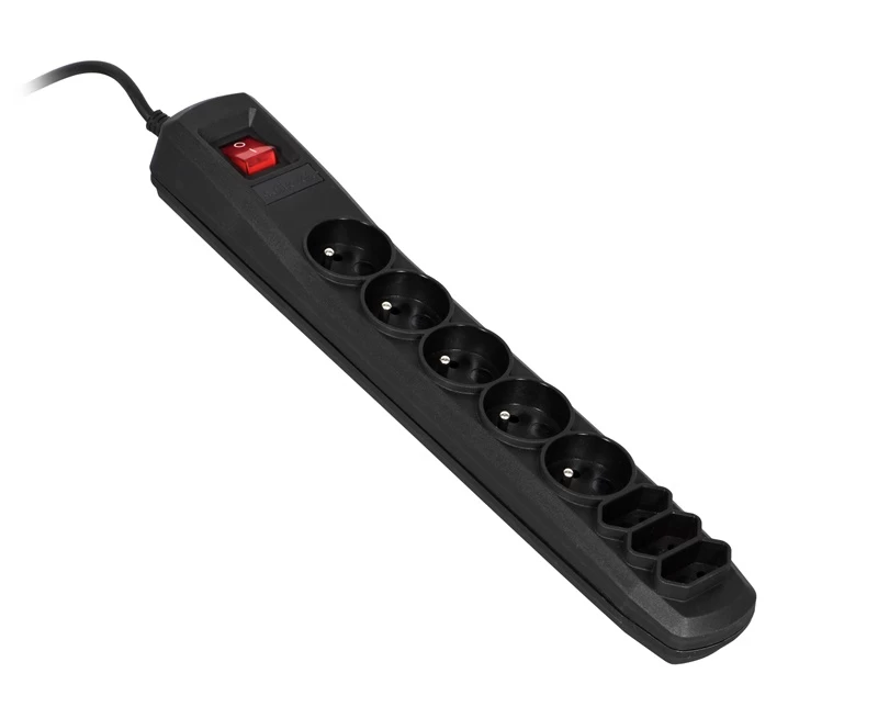 Bar Activejet APN-8g/5m-BK (5 x UTE; 10 A; 5m; black color)