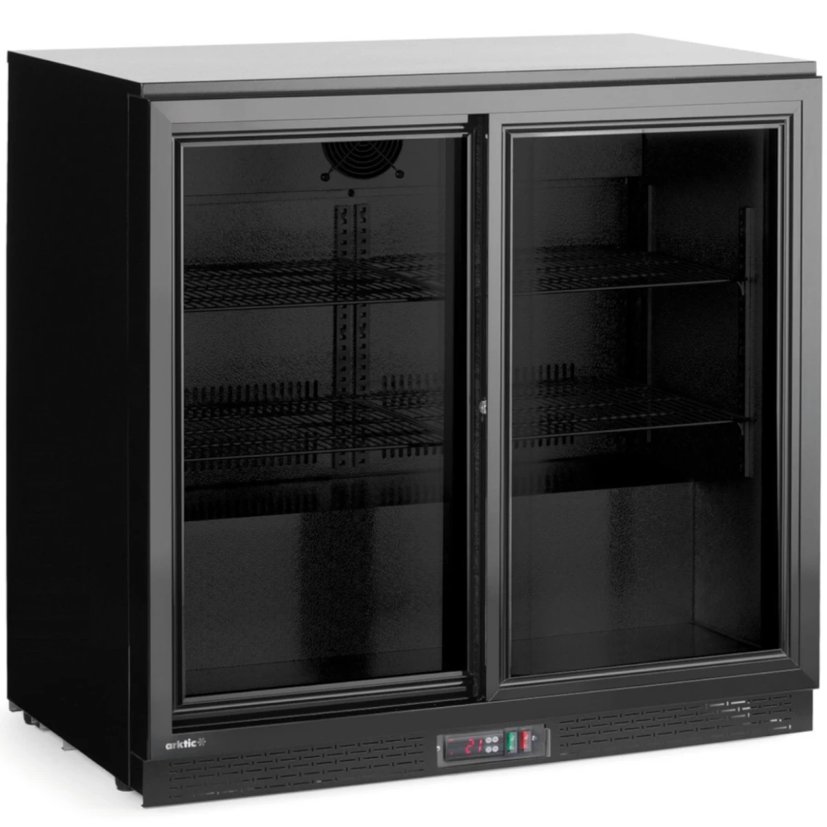 Baro šaldytuvas Su 2 Stumdomomis Durimis Led 158 L 160 W 90x52x87 Cm