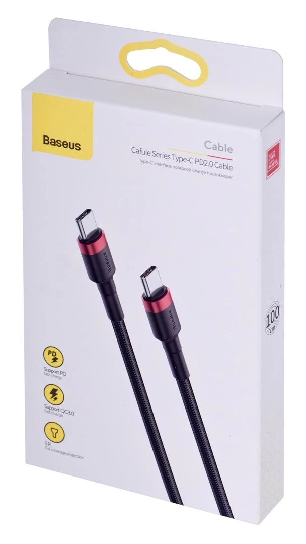 Baseus CATKLF-G91 USB cable 1 m USB C Black