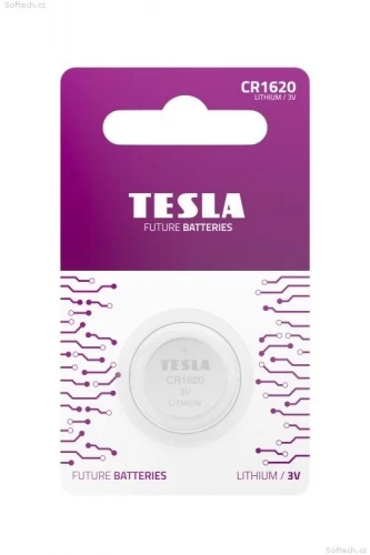 Baterija Tesla CR1620 Lithium 60 mAh (1 vnt)