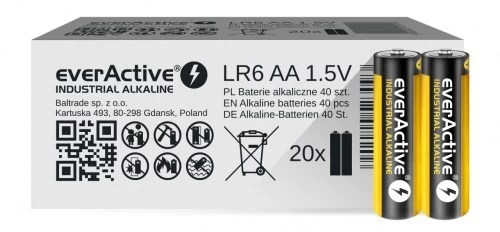 Battery Set AA everActive EVLR6S2IK (x 40)