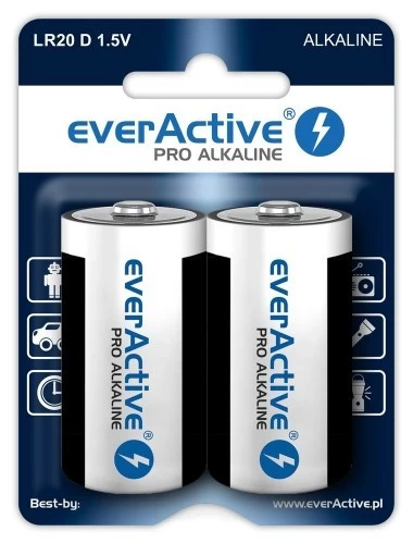 Battery Set alkaline everActive EVLR20-PRO (x 2)