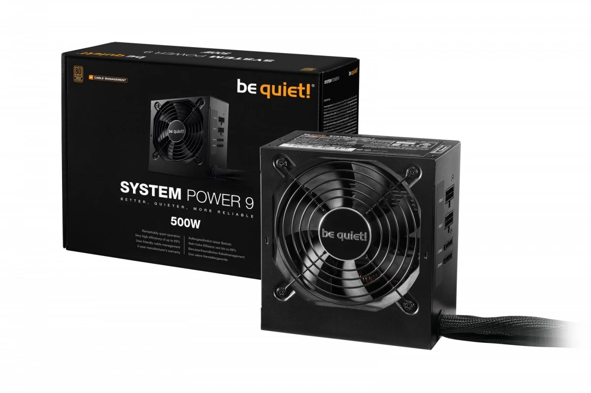 Be quiet! System Power  9 CM 500W BN301