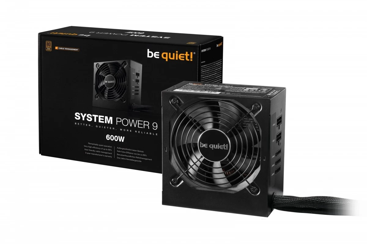 Be quiet! System Power  9 CM 600W BN302