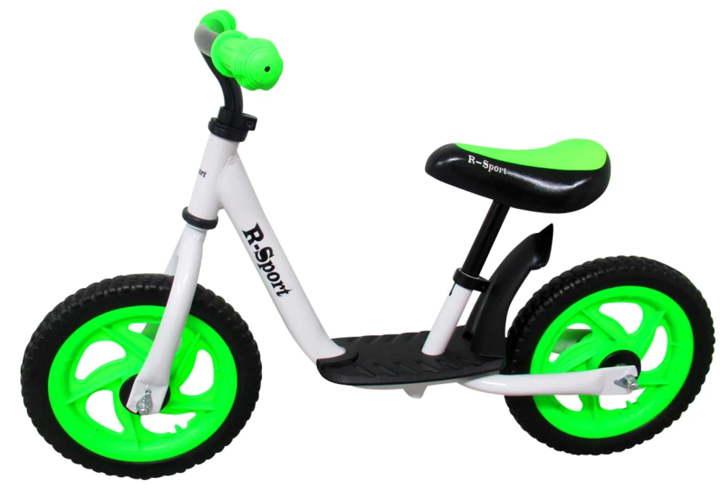 Bėgimo Dviratis R5 White-green R-sport Eva Ratai