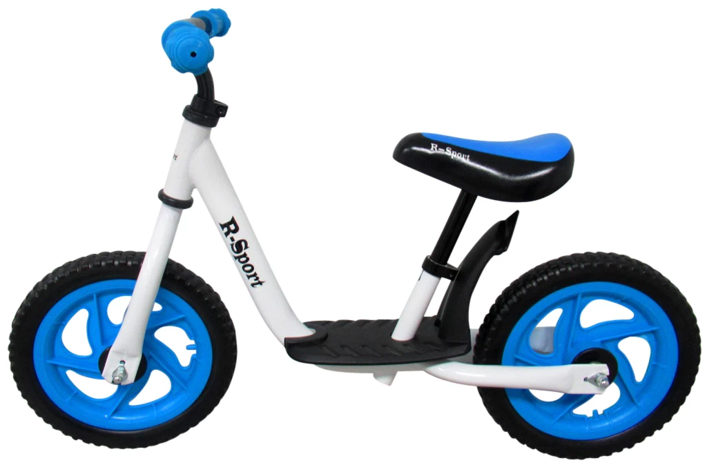 Bėgimo Dviratis R5 White/blue R-sport Eva Ratai