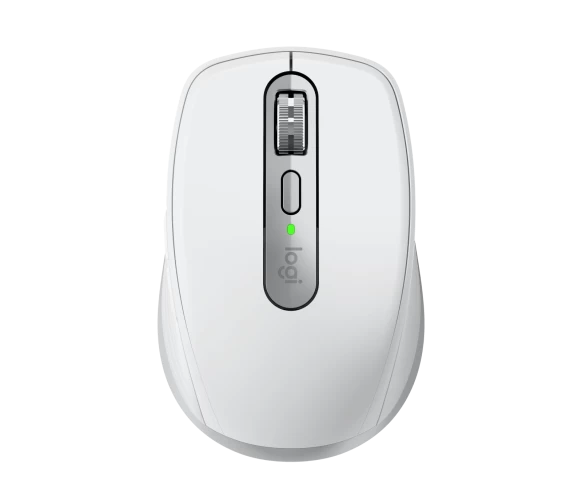 Belaidė pelė Logitech MX Anywhere 3S - RF Wireless + Bluetooth, Laser, 8000 DPI, Pale Grey (White)