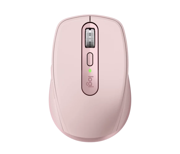 Belaidė pelė Logitech MX Anywhere 3S - RF Wireless + Bluetooth, Laser, 8000 DPI, Rose