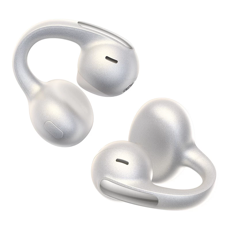 Belaidės Ausinės Su Prisegama Atvira Konstrukcija bowie Mc1 Pro Ows - Baltos Spalvos