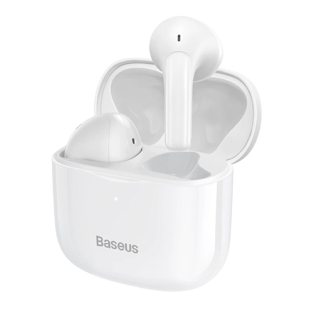 Belaidės bluetooth 5.0 Tws Ausinės į Ausis, Atsparios Vandeniui Ip64 E3, Baltos Spalvos
