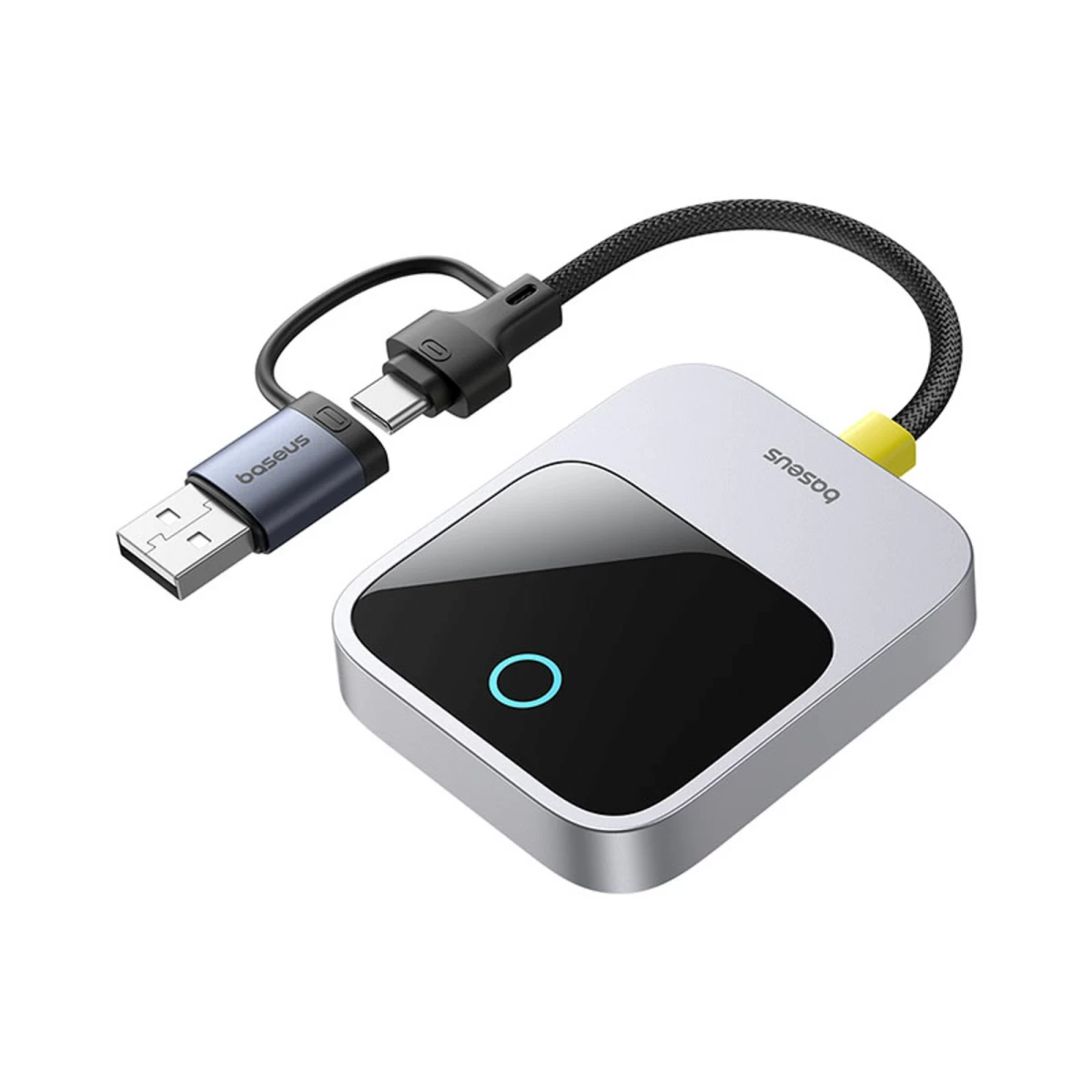 Belaidis Adapteris apple Carplay Bluetooth - Pilkas