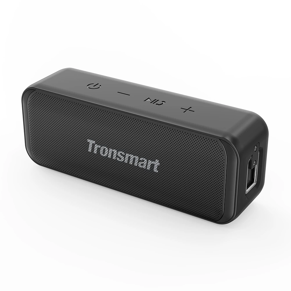 Belaidis Garsiakalbis T2 Mini 2023 bluetooth 5.0 10 W, Juodas