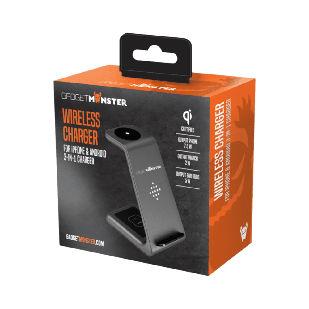 Belaidis Įkroviklis Gadgetmonster GDM-1005 (Ekspozicinė prekė)
