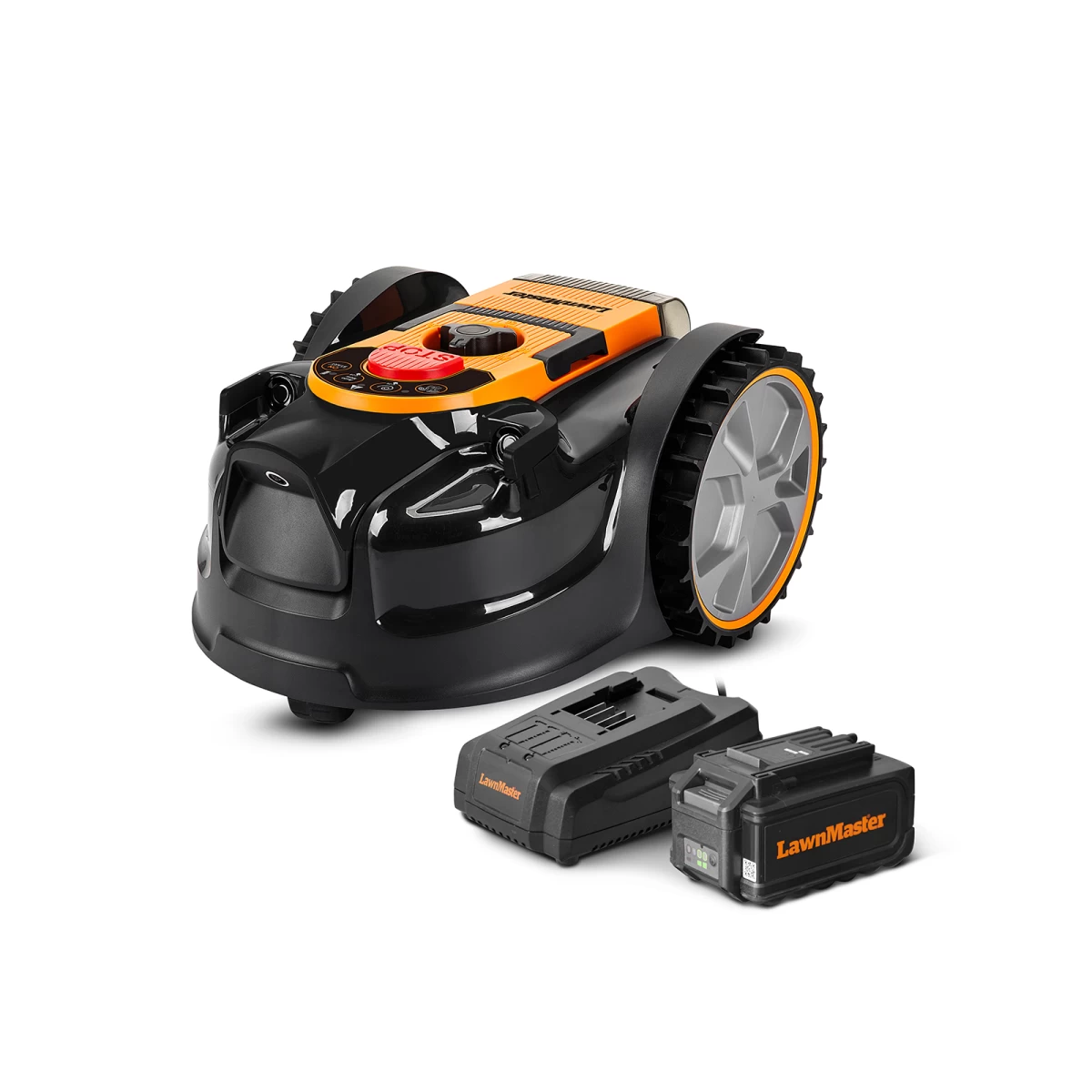 Belaidis vejos pjovimo robotas Lawnmaster 24 V, 4 Ah, 250 m²