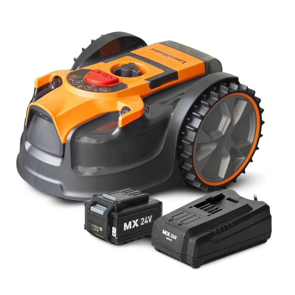 Belaidis vejos pjovimo robotas Lawnmaster 24 V, 4 Ah,250m2