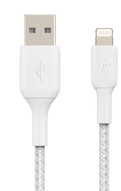 Belkin Braided USB-Light ning 15cm White