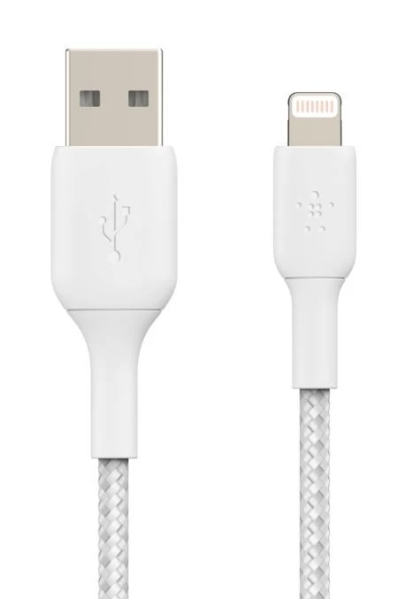 Belkin Braided USB-Light ning 1m White