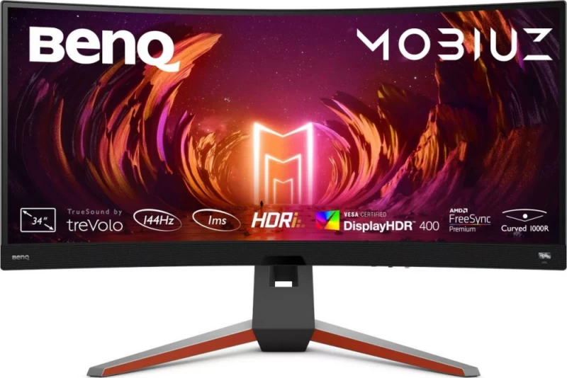 Benq Mobiuz Ex3410r 9h.lkkla.tbe Monitorius (34" /va /144hz /3440 X 1440 / Juoda/pilka ) Benq Mobiuz Ex3410r 9h.lkkla.tbe Monitorius (34" /va /144hz /3440 X 1440 / Juoda/pilka )
