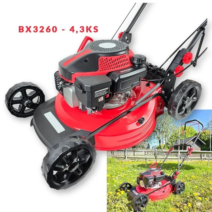 Benzininė vejapjovė 3200W 42cm BOXER, BX-3260