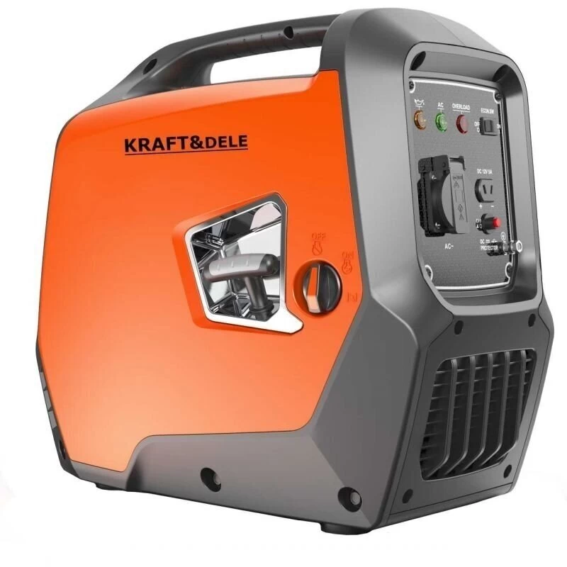 Benzininis inverterinis elektros generatorius 2.3KW/2.5KW KRAFT&DELE KD697 Benzininis inverterinis elektros generatorius 2.3KW/2.5KW KRAFT&DELE KD697