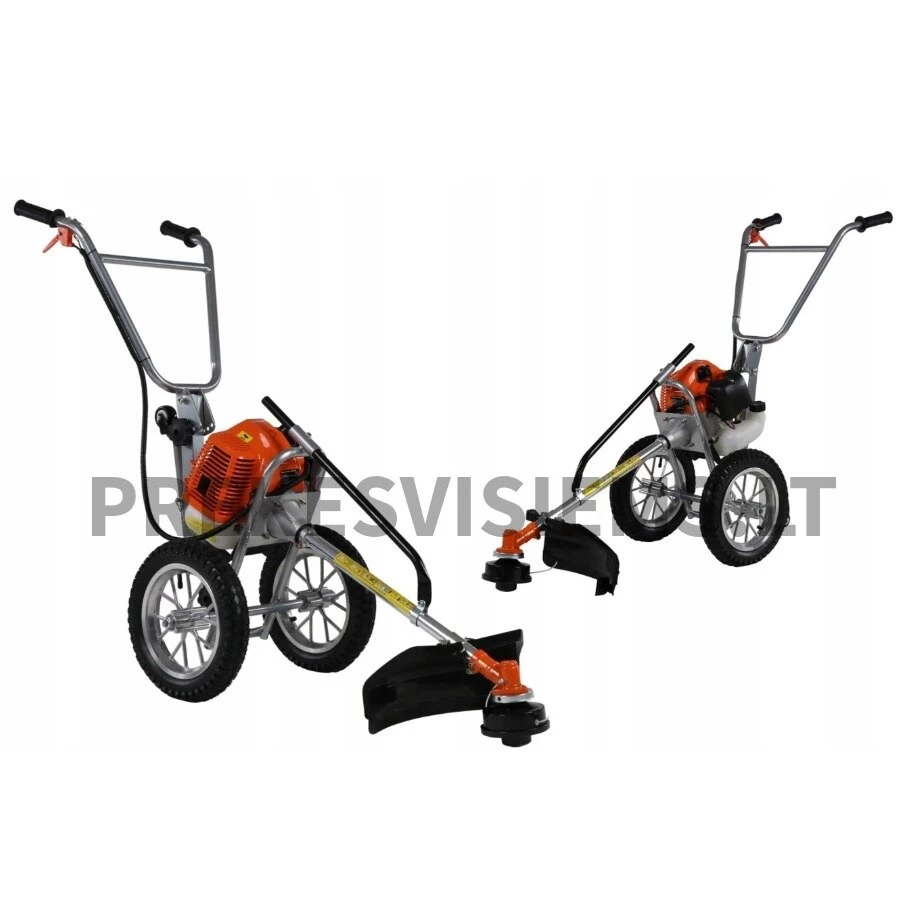 Benzininis trimeris su ratukais 1400W Boxer, BX-3216