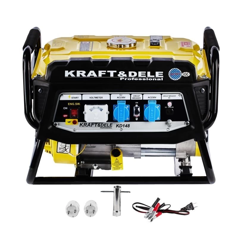 Benzininis vienfazis elektros generatorius 3500W KD148 Benzininis vienfazis elektros generatorius 3500W KD148