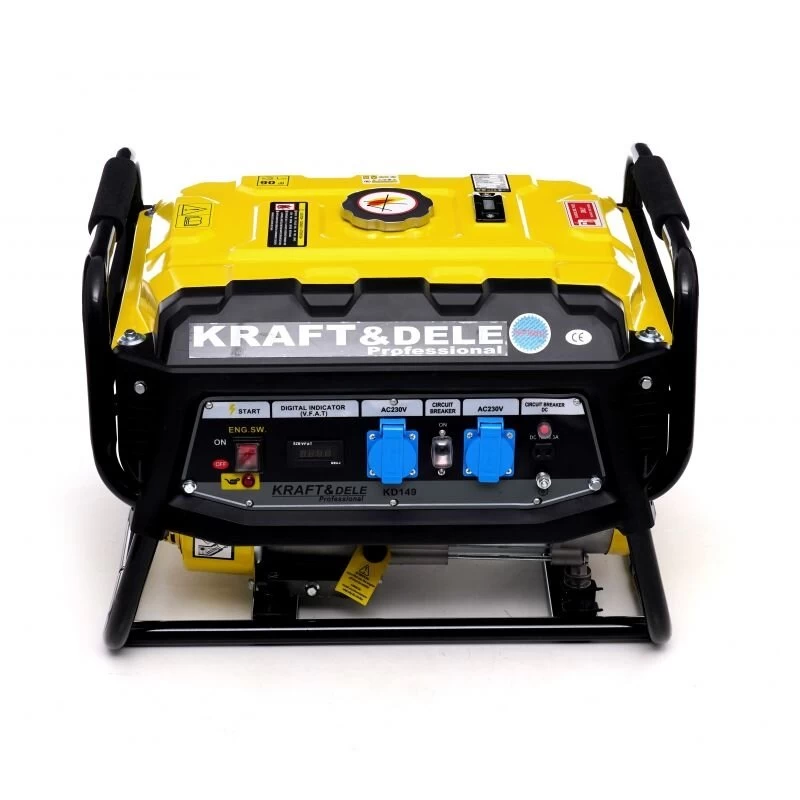Benzininis vienfazis elektros generatorius 3500W KD149
