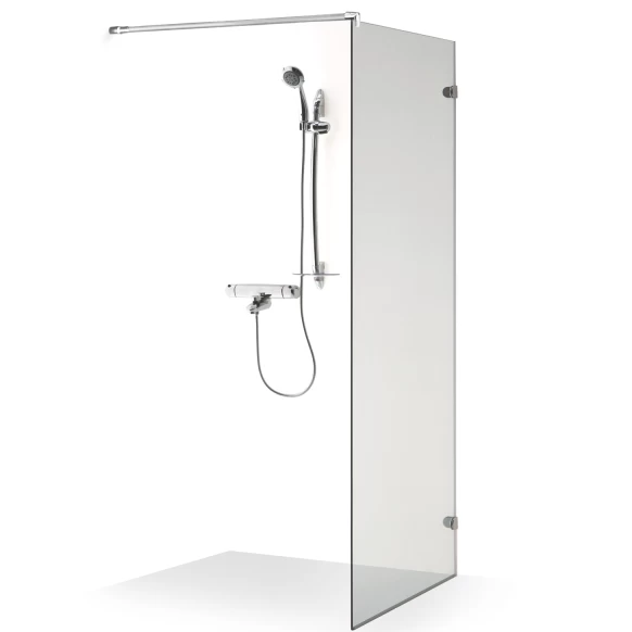 Berėmė dušo sienelė Brasta Glass Dora 110 cm, skaidrus stiklas