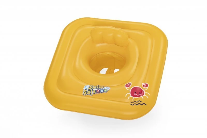 Bestway 32050 Swim Safe Step A 76 Cm X 76 Cm Kvadratinė Sėdynė, Skirta Mokytis Plaukti