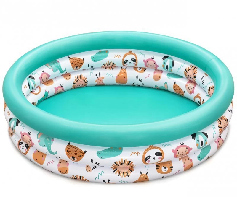 Bestway 51008 Pripučiamas Baseinas Safario Gyvūnai 102 Cm X 25 Cm