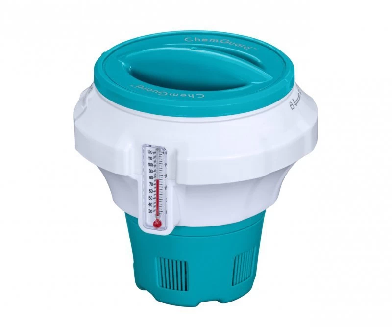 Bestway 58701 Plaukiojantis Baseino Chemikalų Dozatorius Su chemguard Termometru