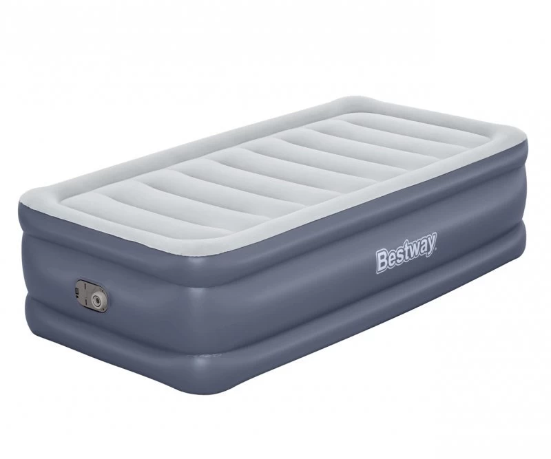 Bestway 6713g Kelioninis Pripučiamas čiužinys Su įmontuotu Oro Siurbliu Tritech Twin 1,91 M X 0,97 M X