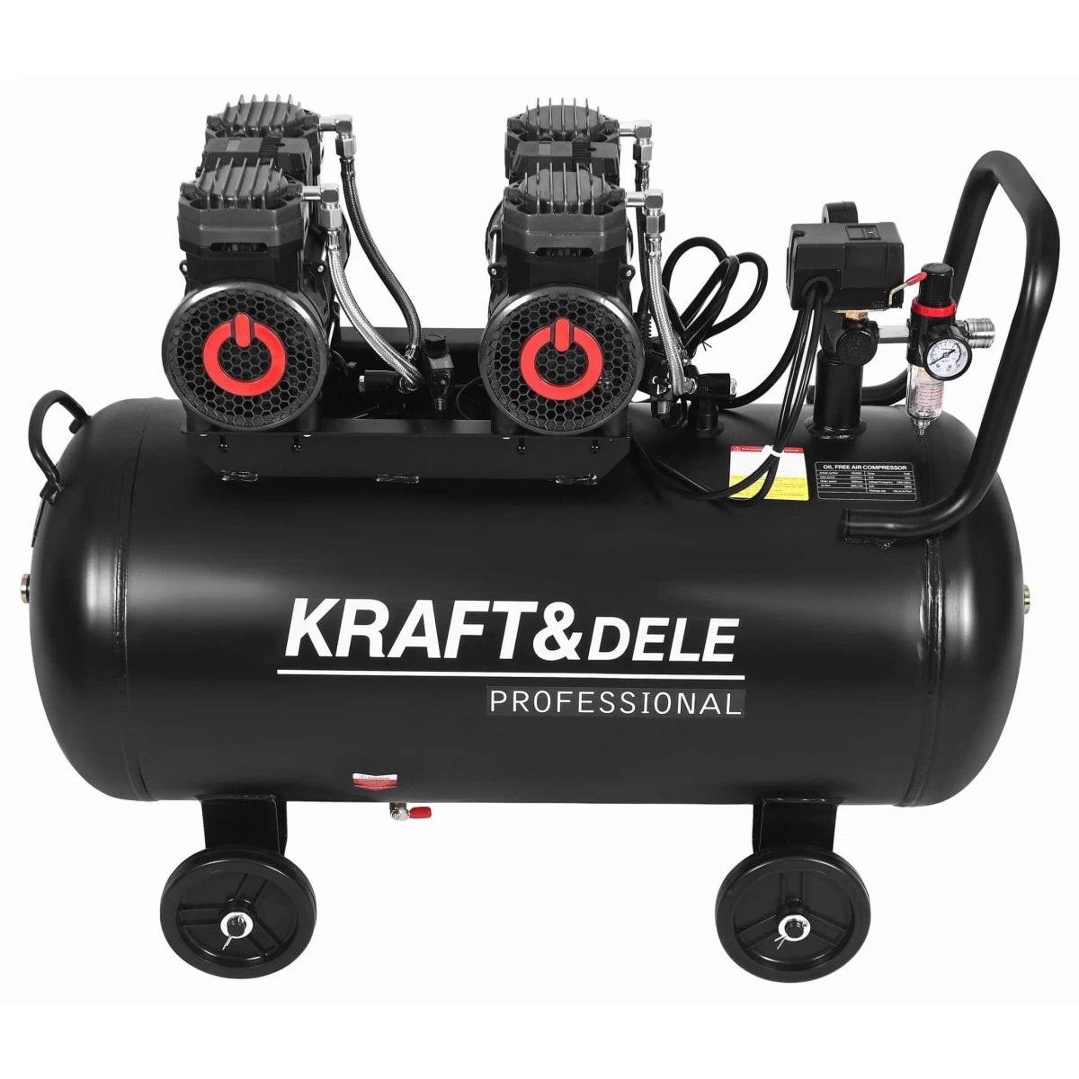 Betepalinis oro kompresorius 100L 2x2200W KD4083