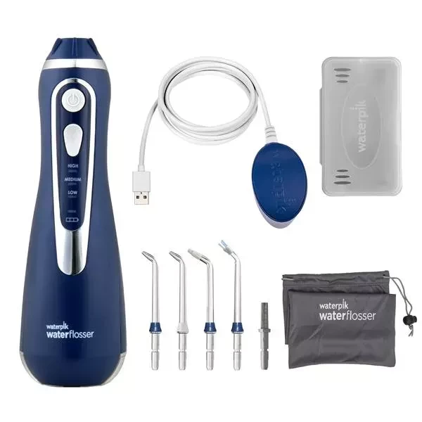 Bevielis burnos irigatorius Waterpik WP-583, mėlynas