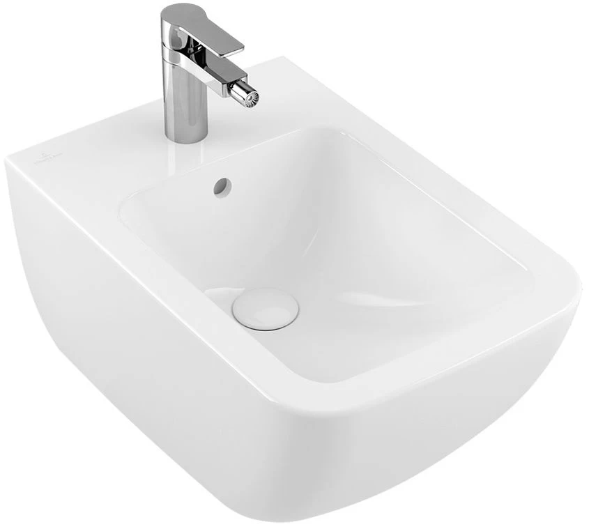 Bidė pakab. Villeroy &amp; Boch VENTICELLO, balta su CP 441100R1