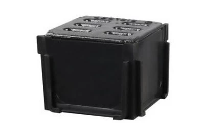 Bielbet plastikinio latako jungtis su plastikinėm grotelėm 105 mm