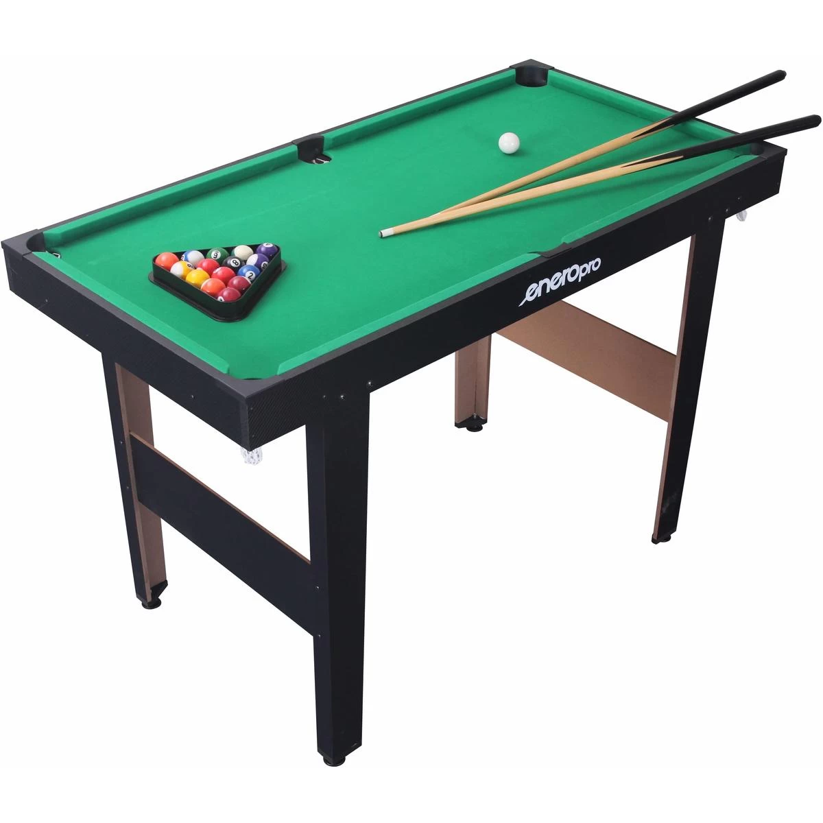 Biliardo Stalas Juodas 121x61x79cm Enero Pro
