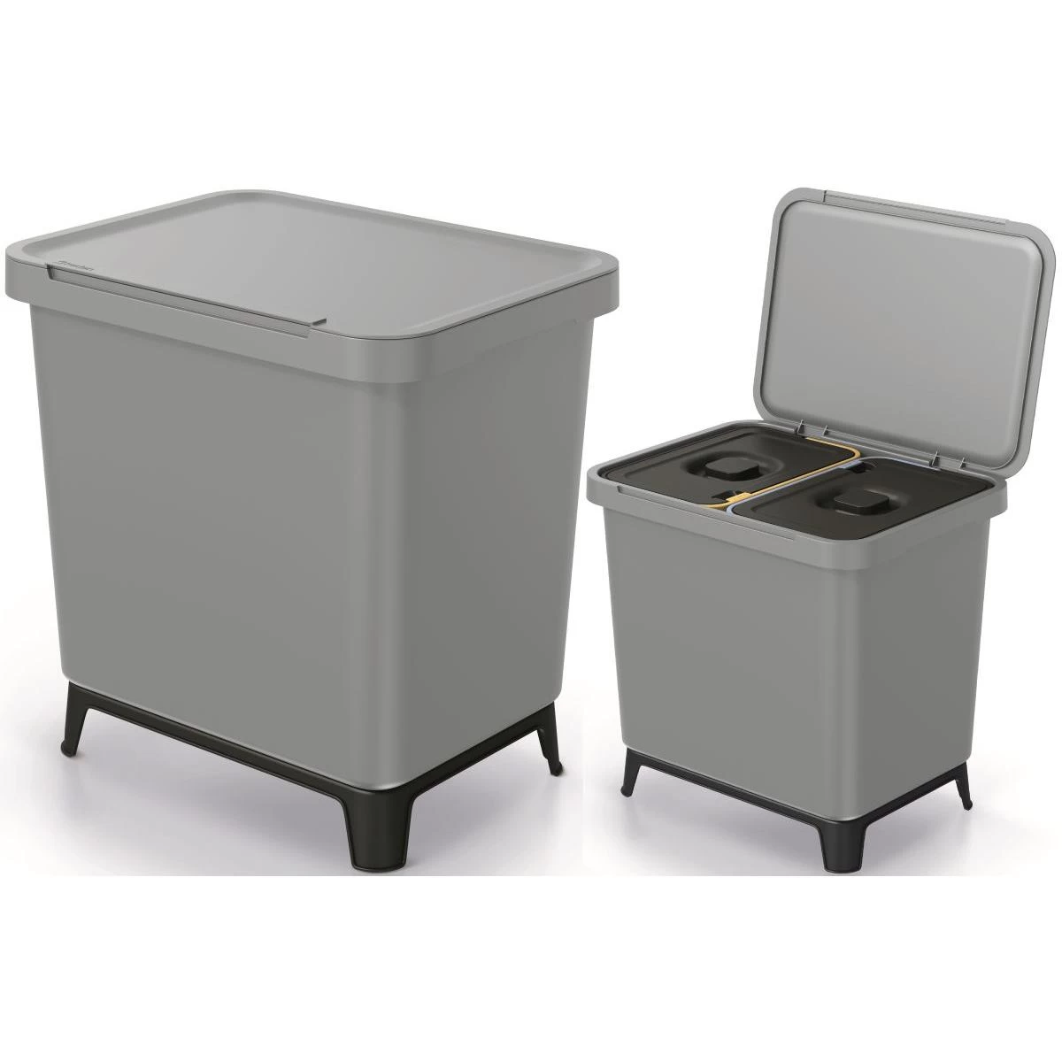 Bin Systema Sortibox 2in1 Smooth Gray