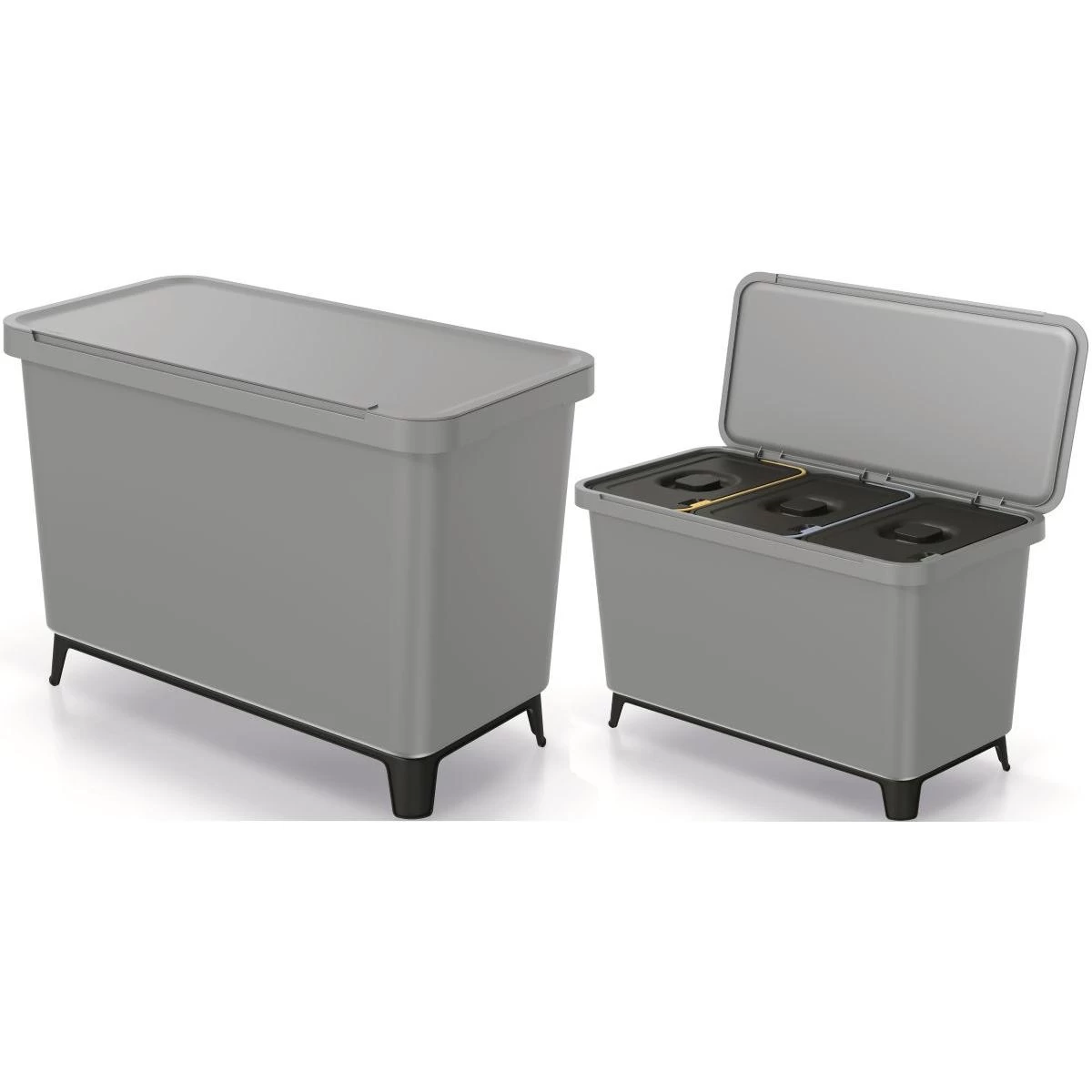 Bin Systema Sortibox 3in1 Smooth Gray