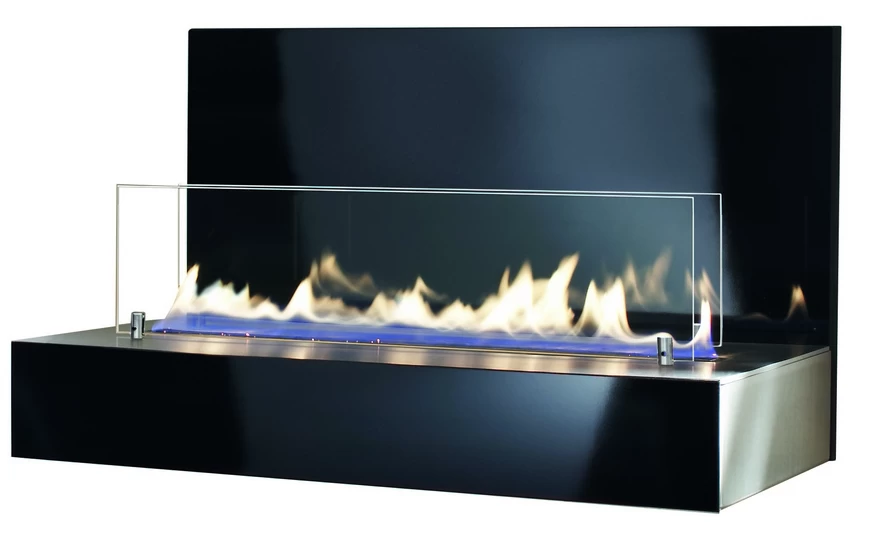 Bio židinys Spartherm Quadra Wall, nerūdijančio plieno, 3,4 kW, 34 m2