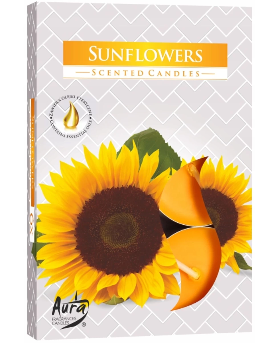 bispol Aura Kvepiantys šildytuvai sunflower, 6 Vnt.