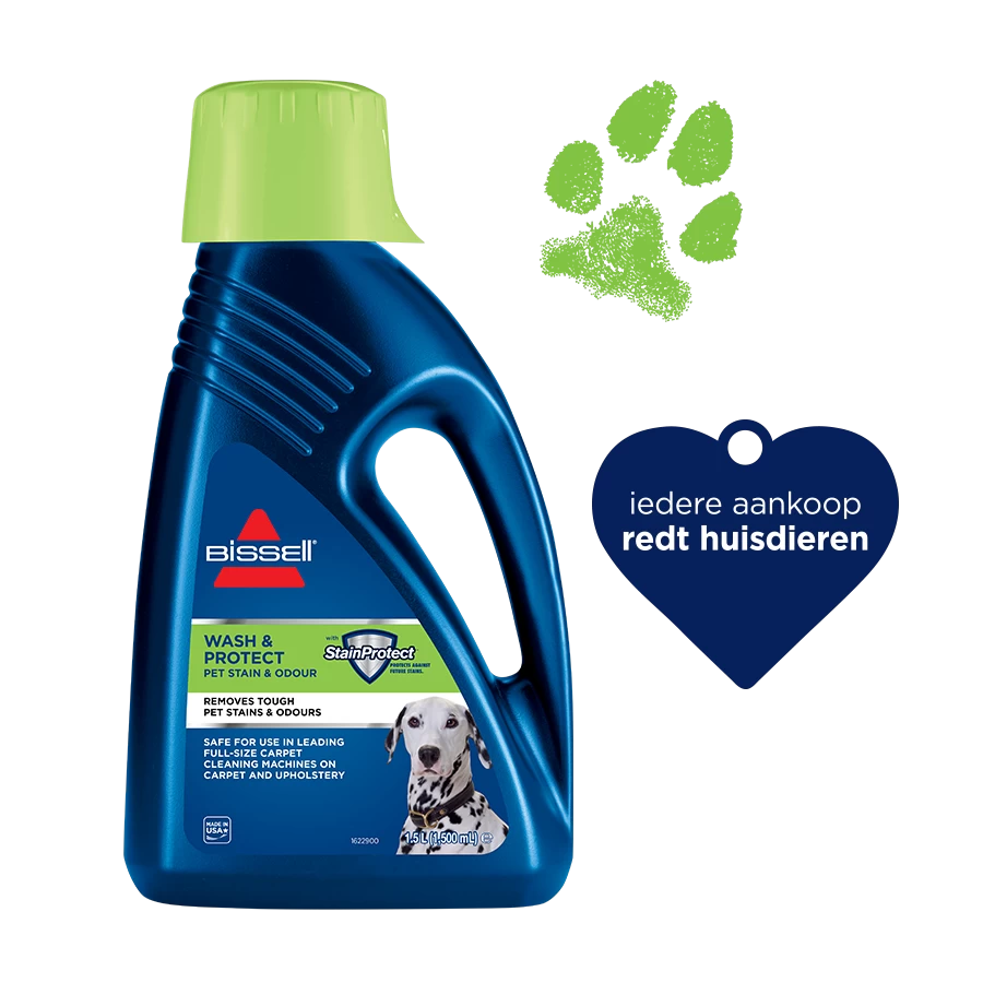 Bissell | Wash &amp; Protect Pet Formula | 1500 ml | 1 pc(s)