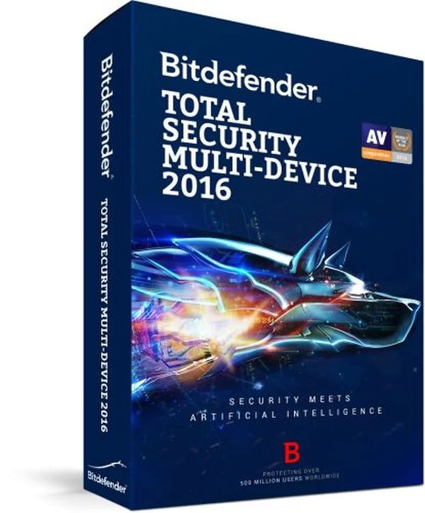 Bitdefender Total Security Multi - Device 1 Metai 5 Pozicijos Esd