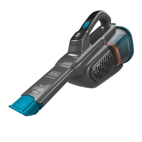 Black &amp; Decker BHHV320J handheld vacuum Blue, Titanium Bagless