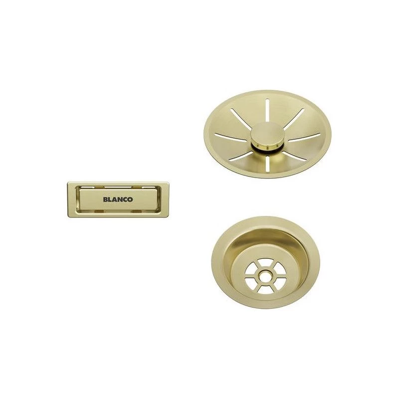 Blanco ventilių komplektas satin gold, 203476