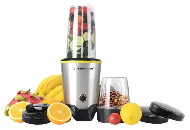 Blender sports Esperanza MASTER EKM028 (1000W; black and silver color)