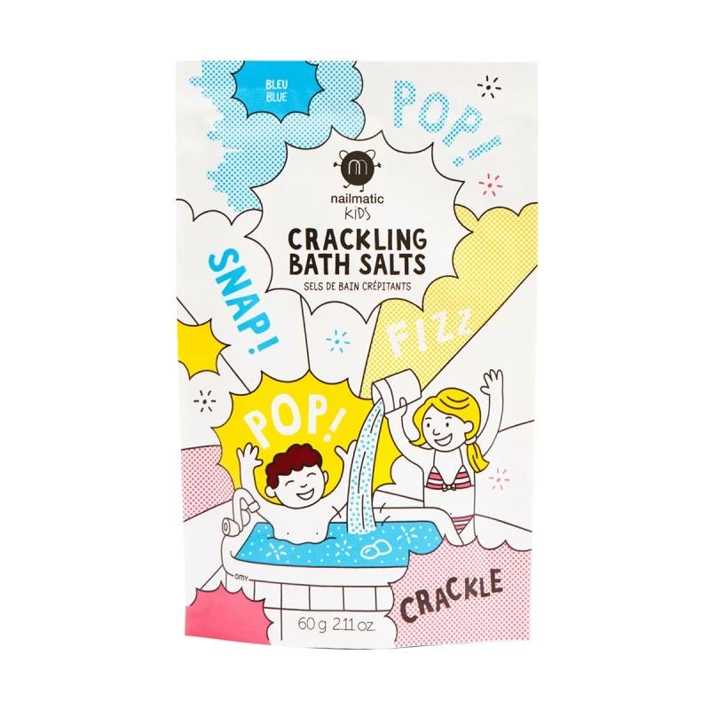 Blue Crackling Bath Salts Spragsinti vonios druska, 60g