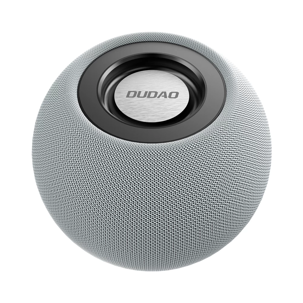 Bluetooth 5.0 Aux Belaidis Garsiakalbis Tf Sd Kortelių Skaitytuvas 3w 500mah Pilkos Spalvos